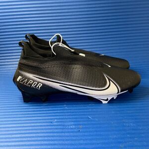Nike Mens 14 Vapor Edge Elite 360 Flyknit Black Football Cleats CV6282-009 NEW